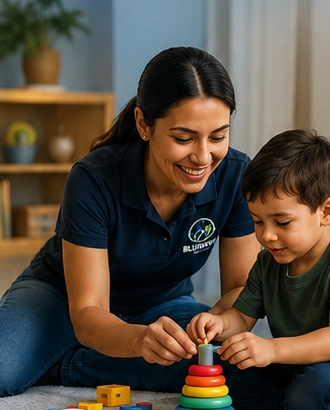 Individualized educational and ABA support in a home environment